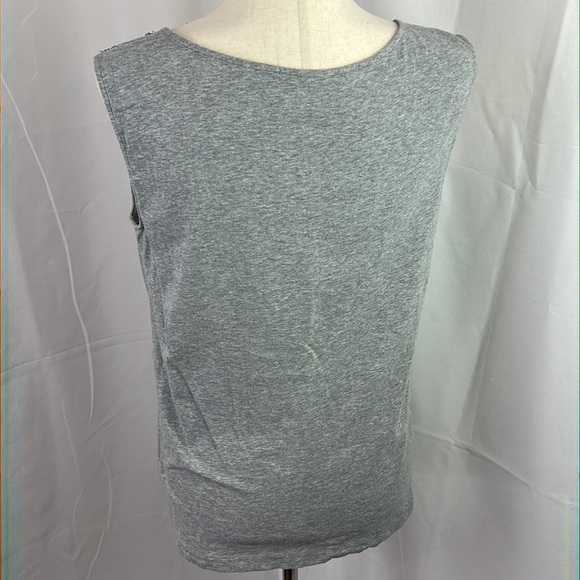 CABI Lacey Tee  Sleeveless Gray Sz XS #3815 EUC - Picture 4 of 5